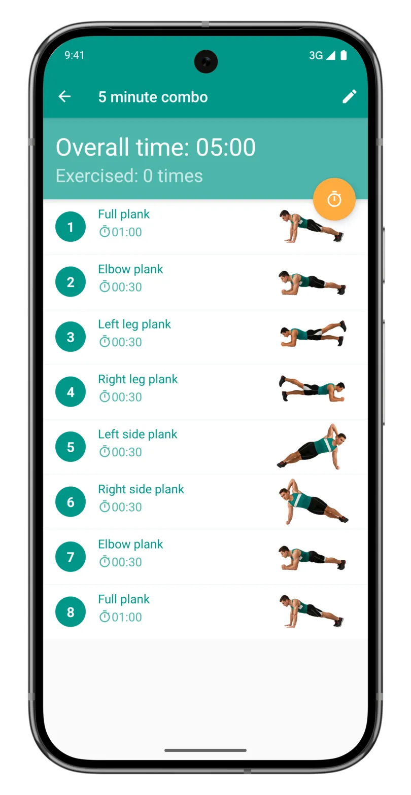 Plank Timer Screenshot 2