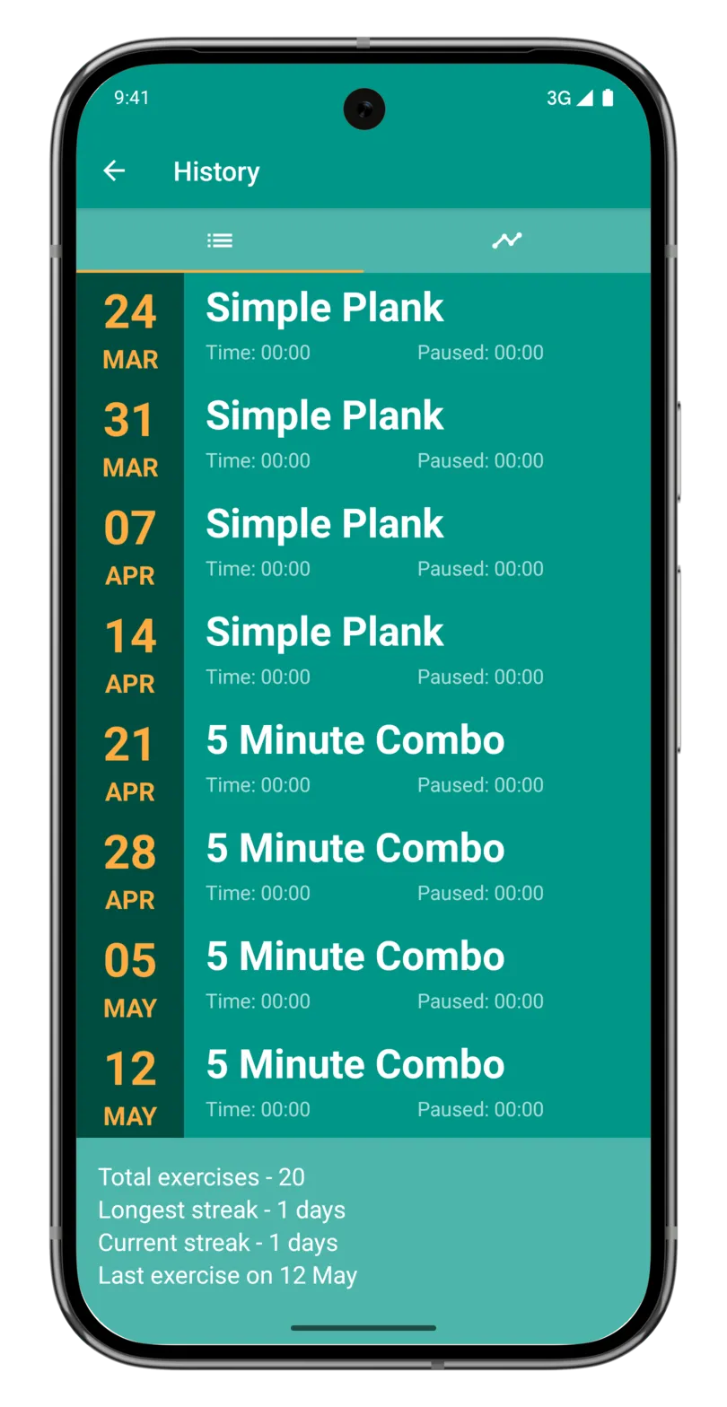Plank Timer Screenshot 4