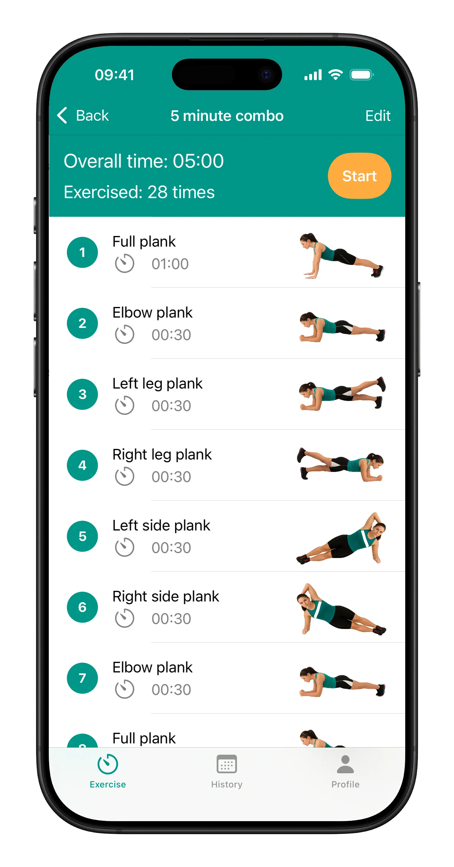 Plank Timer Screenshot 2